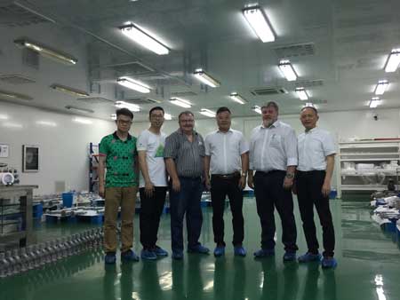 AVK & Premier Come to Visit VerSpec Factory