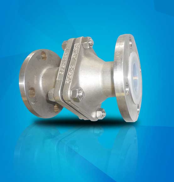 PFA Lined Ball Check Valve