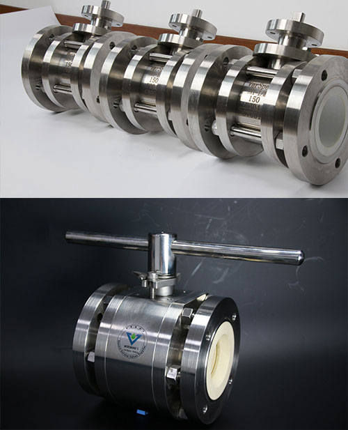 VerSpec Ceramic Lined Ball Valve Supply to Czech