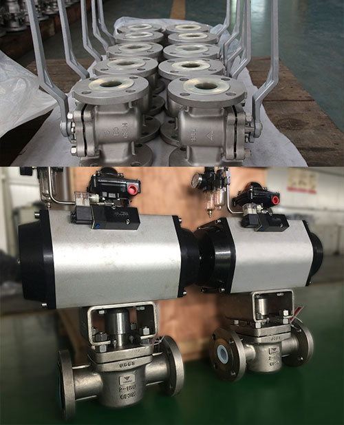 VerSpec PFA Lined Plug Valve Supply to Italia