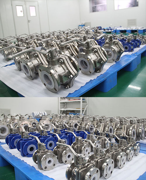 Verspec PFA Lined Ball Valves Supply to France