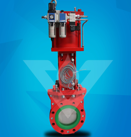 Polyurethane Lined Knife Gate Slurry Valve