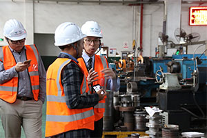 L&T Limited Quality Manager Visits VerSpec Valves